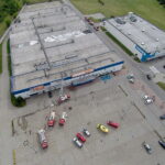 14.06.2018 Kielce. Pożar hali dawnego centrum handlowego „Praktiker” / Jarosław Kubalski / Radio Kielce