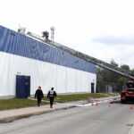 14.06.2018 Kielce. Pożar hali dawnego centrum handlowego „Praktiker” / Jarosław Kubalski / Radio Kielce