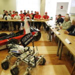 14.06.2018 Kielce. PśK. Konferencja z udziałem zespołów studentów, laureatów III miejsca konkursu łazików marsjańskich w USA i zwycięzców wyścigu samochodów elektrycznych Green Power w Bydgoszczy / Jarosław Kubalski / Radio Kielce