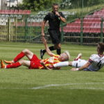 16.05.2018 Kielce. Mistrzostwa Polski Centralnej Ligi Juniorów Młodszych. Mecz Korona Kielce - Pogoń Szczecin / Jarosław Kubalski / Radio Kielce