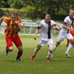 16.05.2018 Kielce. Mistrzostwa Polski Centralnej Ligi Juniorów Młodszych. Mecz Korona Kielce - Pogoń Szczecin / Jarosław Kubalski / Radio Kielce