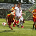 16.05.2018 Kielce. Mistrzostwa Polski Centralnej Ligi Juniorów Młodszych. Mecz Korona Kielce - Pogoń Szczecin / Jarosław Kubalski / Radio Kielce