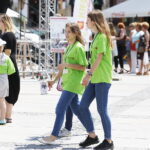 18.06.2018 Kielce. Piknik rodzinny na Rynku podczas którego kwestowano na rzecz dzieci w Syrii / Jarosław Kubalski / Radio Kielce