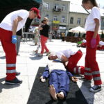 18.06.2018 Kielce. Piknik rodzinny na Rynku podczas którego kwestowano na rzecz dzieci w Syrii / Jarosław Kubalski / Radio Kielce