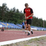17.06.2018 Kielce. Próby wydolnościowe piłkarzy Korony Kielce na stadionie lekkoatletycznym / Jarosław Kubalski / Radio Kielce