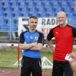 17.06.2018 Kielce. Próby wydolnościowe piłkarzy Korony Kielce na stadionie lekkoatletycznym / Jarosław Kubalski / Radio Kielce