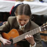 22.06.2018 Kielce. Święto Kielc. Biała Noc. Dzieła literackie powstałe w niepodległej Polsce przed Teatrem Żeromskiego / Jarosław Kubalski / Radio Kielce