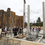 22.06.2018 Piotrkowice. Wmurowanie aktu erekcyjnego pod budowę zespołu placówek oświatowych / Jarosław Kubalski / Radio Kielce