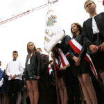 22.06.2018 Piotrkowice. Wmurowanie aktu erekcyjnego pod budowę zespołu placówek oświatowych / Jarosław Kubalski / Radio Kielce