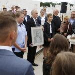 22.06.2018 Piotrkowice. Wmurowanie aktu erekcyjnego pod budowę zespołu placówek oświatowych / Jarosław Kubalski / Radio Kielce