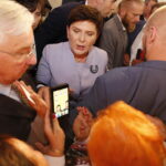 24.06.2018 Sandomierz. Wicepremier Beata Szydło spotkała się z mieszkańcami miasta / Jarosław Kubalski / Radio Kielce