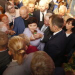 24.06.2018 Sandomierz. Wicepremier Beata Szydło spotkała się z mieszkańcami miasta / Jarosław Kubalski / Radio Kielce