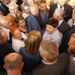 24.06.2018 Sandomierz. Wicepremier Beata Szydło spotkała się z mieszkańcami miasta / Jarosław Kubalski / Radio Kielce