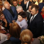 24.06.2018 Sandomierz. Wicepremier Beata Szydło spotkała się z mieszkańcami miasta / Jarosław Kubalski / Radio Kielce