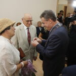 27.06.2018 Kielce. Medale za długoletnie pożycie małżeńskie. Państwo Grażyna i Mieczysław Maciejewscy / Jarosław Kubalski / Radio Kielce