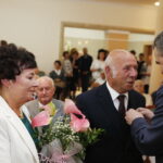 27.06.2018 Kielce. Medale za długoletnie pożycie małżeńskie. Państwo Elżbieta i Bogumił Mucharscy / Jarosław Kubalski / Radio Kielce