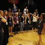 29.06.2018 Kielce. Przegląd chórów akademickich. Próby. Chór Politechniki Krakowskiej / Jarosław Kubalski / Radio Kielce