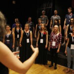 29.06.2018 Kielce. Przegląd chórów akademickich. Próby. Chór Politechniki Krakowskiej / Jarosław Kubalski / Radio Kielce