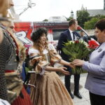 24.06.2018 Sandomierz. Wicepremier Beata Szydło spotkała się z mieszkańcami miasta / Jarosław Kubalski / Radio Kielce