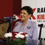 24.06.2018 Sandomierz. Wicepremier Beata Szydło podczas wywiadu dla Radia Kielce / Jarosław Kubalski / Radio Kielce