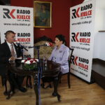 24.06.2018 Sandomierz. Wicepremier Beata Szydło podczas wywiadu dla Radia Kielce / Jarosław Kubalski / Radio Kielce