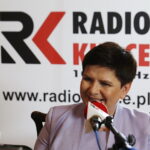 24.06.2018 Sandomierz. Wicepremier Beata Szydło podczas wywiadu dla Radia Kielce / Jarosław Kubalski / Radio Kielce