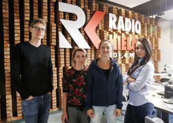 26.06.2018 Radio Kielce. Pokolenie M. Mateusz Kaczmarczyk, Dominika Bryła, Magda Śledź i Monika Miller / Jarosław Kubalski / Radio Kielce