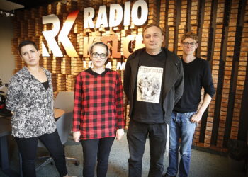 28.06.2018 Radio Kielce. Pokolenie M. Katarzyna Prędotka, Katarzyna i Krzysztof Aniołek oraz Mateusz Kaczmarczyk / Jarosław Kubalski / Radio Kielce