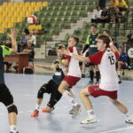 15.06.2018 Kielce. Piłka ręczna. Finał Pucharu ZPRP młodzików. Mecz Pogoń Zabrze - Chrobry Głogów / Maciej Makuła / Radio Kielce