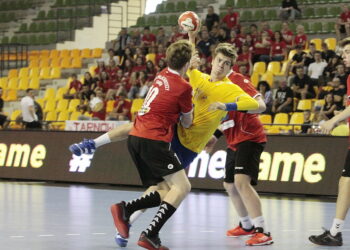 15.06.2018 Kielce. Piłka ręczna. Finał Pucharu ZPRP młodzików. Mecz PGE Vive Kielce - Pałac Młodzieży Tarnów / Maciej Makuła / Radio Kielce
