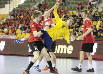 15.06.2018 Kielce. Piłka ręczna. Finał Pucharu ZPRP młodzików. Mecz PGE Vive Kielce - Pałac Młodzieży Tarnów / Maciej Makuła / Radio Kielce