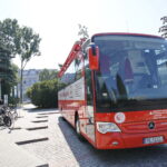 "Samorządowcy dzieciom" zbiórka krwi przed Urzędem Marszałkowskim / Marzena Mąkosa / Radio Kielce