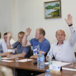 Nadzwyczajna Sesja Rady Gminy Łączna / Marzena Mąkosa / Radio Kielce