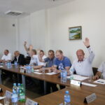 Nadzwyczajna Sesja Rady Gminy Łączna / Marzena Mąkosa / Radio Kielce