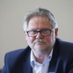 Nadzwyczajna Sesja Rady Gminy Łączna. Romuald Kowaliński - wójt Łącznej / Marzena Mąkosa / Radio Kielce