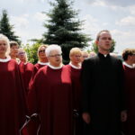 Uroczystości patriotyczne z okazji 100 rocznicy odzyskania niepodległości. Chór z parafii pw. Najświętszego Serca Jezusowego w Radomiu  / Marzena Mąkosa / Radio Kielce