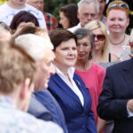 „Polska jest jedna”. Wicepremier do spraw społecznych Beata Szydło w Skarżysku-Kamiennej / Marzena Mąkosa / Radio Kielce