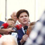 „Polska jest jedna”. Wicepremier do spraw społecznych Beata Szydło w Skarżysku-Kamiennej / Marzena Mąkosa / Radio Kielce