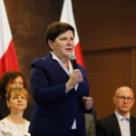„Polska jest jedna”. Wicepremier do spraw społecznych Beata Szydło w Skarżysku-Kamiennej / Marzena Mąkosa / Radio Kielce