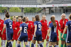 Mecz eliminacji piłkarskich MŚ kobiet Polska - Szkocja / Marzena Mąkosa / Radio Kielce