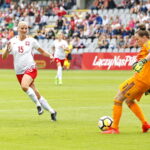 Mecz eliminacji piłkarskich MŚ kobiet Polska - Szkocja / Marzena Mąkosa / Radio Kielce