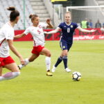 Mecz eliminacji piłkarskich MŚ kobiet Polska - Szkocja / Marzena Mąkosa / Radio Kielce