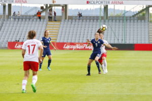 Mecz eliminacji piłkarskich MŚ kobiet Polska - Szkocja / Marzena Mąkosa / Radio Kielce