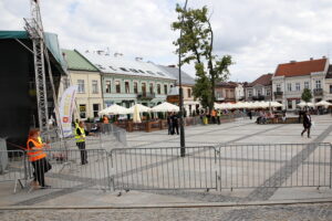 Strefa Kibica na kieleckim Rynku / Marzena Mąkosa / Radio Kielce