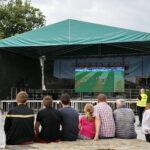 Strefa Kibica na kieleckim Rynku / Marzena Mąkosa / Radio Kielce