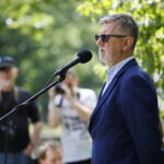 i Obywatelskiej, Rafał Nowak - dyrektor Wzgórza Zamkowego i Krzysztof Słoń - Senator RP / Marzena Mąkosa / Radio Kielce