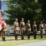 74. rocznica udanego zamachu na Franza Wittka. Oficjalne uroczystości przy pomniku na ulicy Solnej / Marzena Mąkosa / Radio Kielce