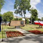74. rocznica udanego zamachu na Franza Wittka. Oficjalne uroczystości przy pomniku na ulicy Solnej / Marzena Mąkosa / Radio Kielce