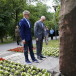 74. rocznica udanego zamachu na Franza Wittka. Oficjalne uroczystości przy pomniku na ulicy Solnej / Marzena Mąkosa / Radio Kielce