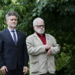 74. rocznica udanego zamachu na Franza Wittka. Oficjalne uroczystości przy pomniku na ulicy Solnej. Rafał Nowak - dyrektor Wzgórza Zamkowego w Kielcach / Marzena Mąkosa / Radio Kielce